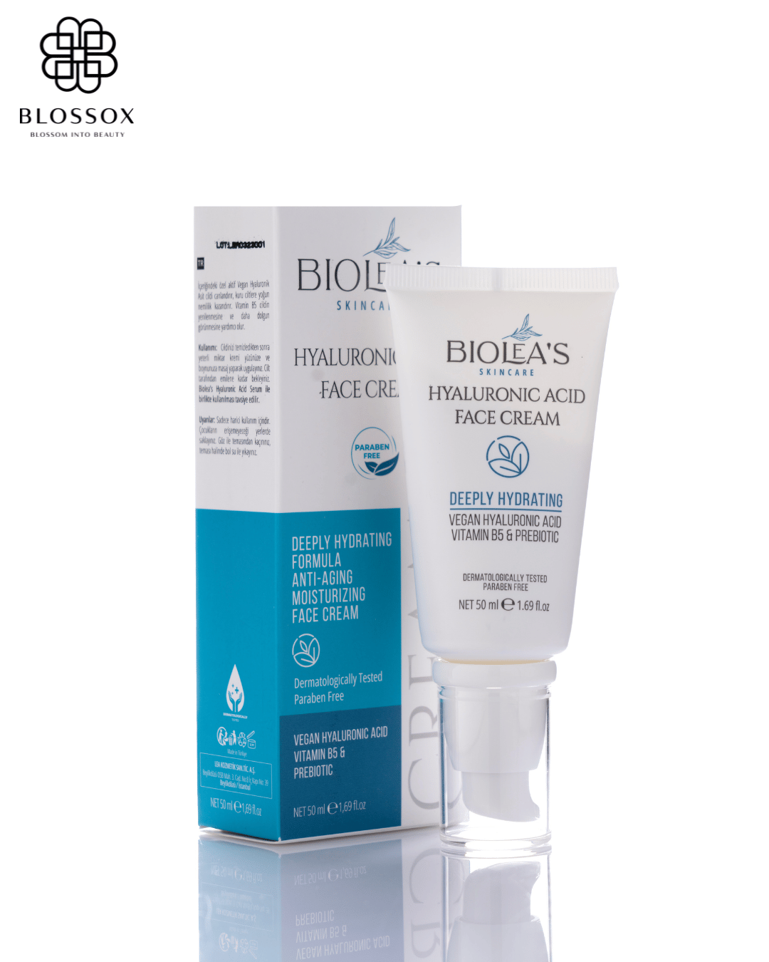 Крем для лица с гиалуроновой кислотой Biolea
