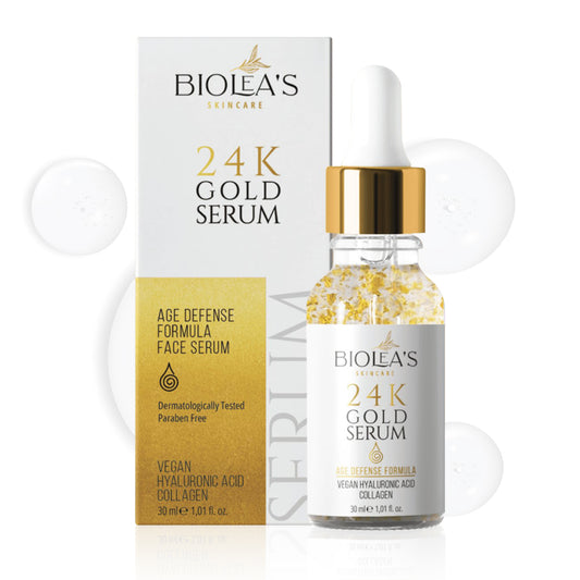 Сыворотка с 24-каратным золотом Biolea