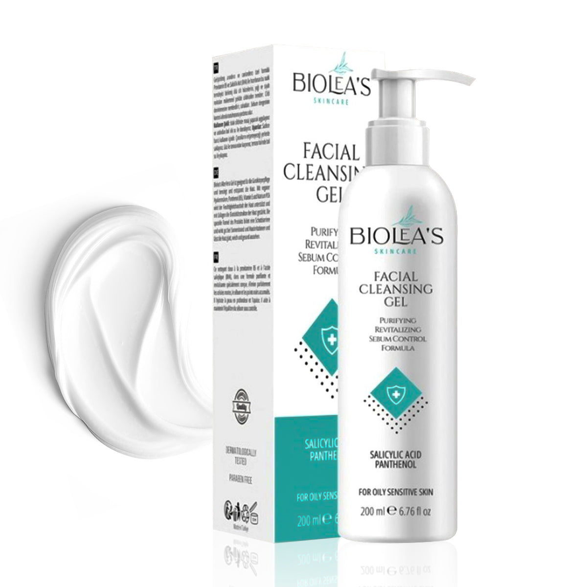 Очищающий гель для лица Biolea