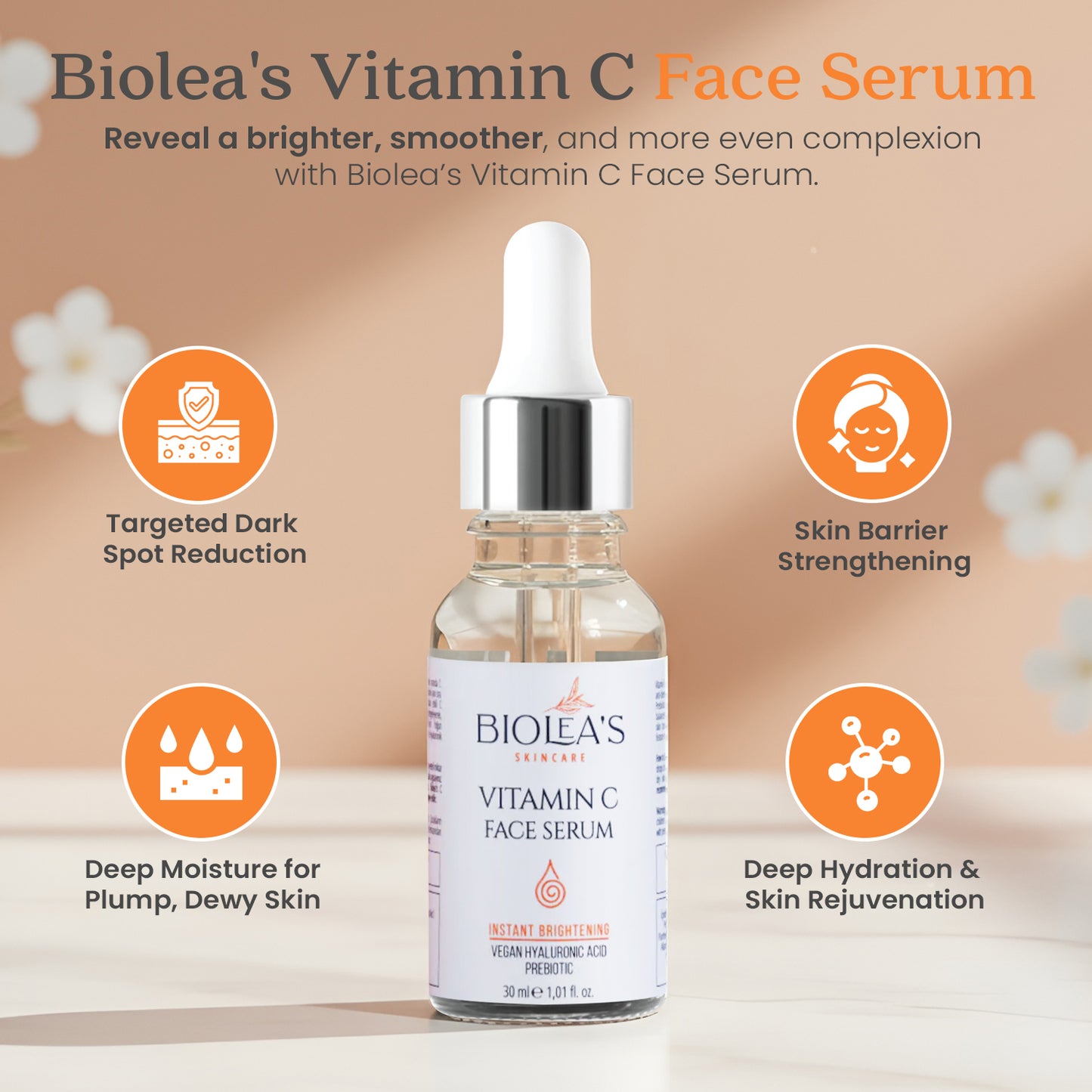 Сыворотка для лица с витамином С Biolea