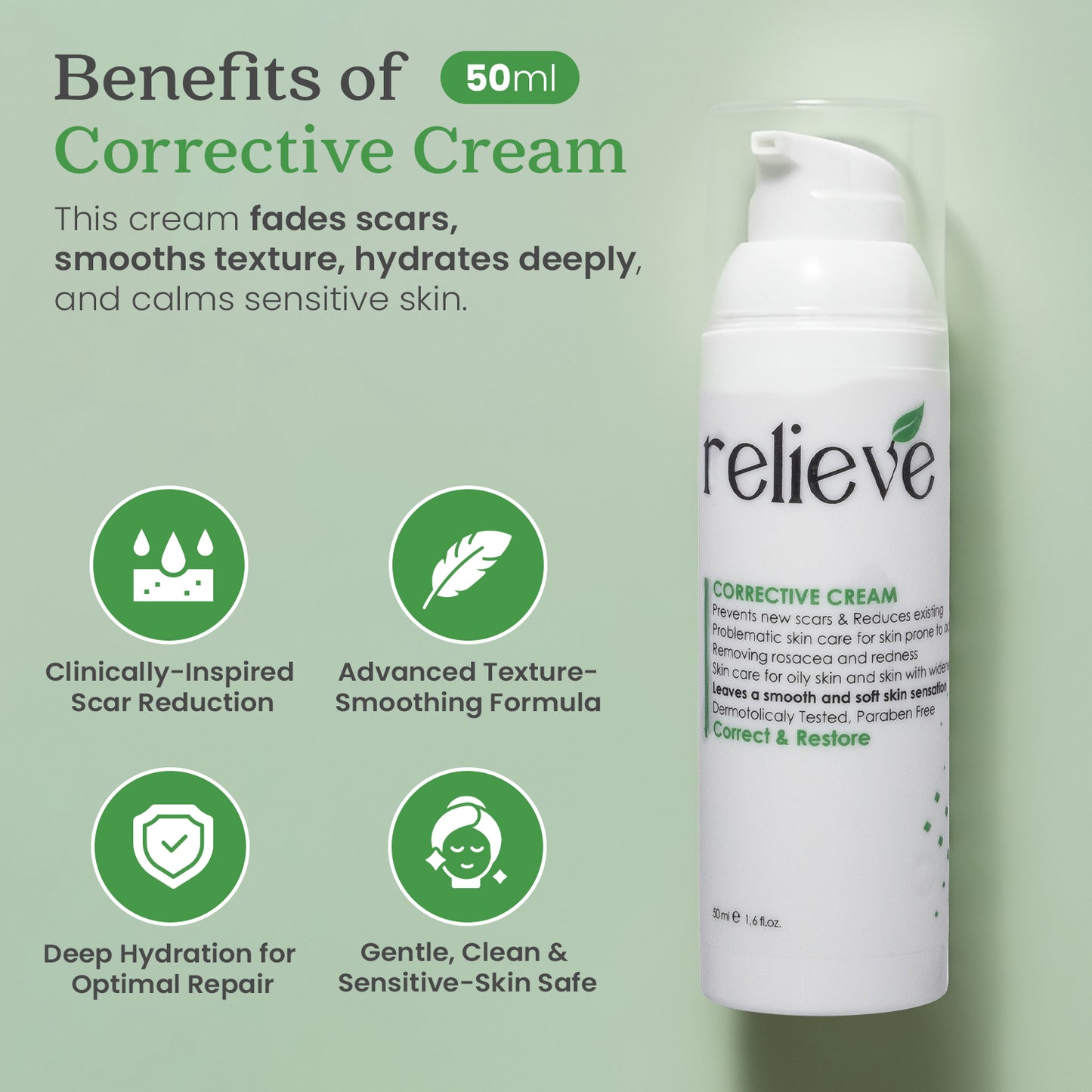Relieve Corrective Cream – 50 ml