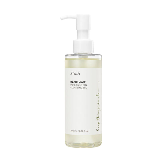 Anua Heartleaf Pore Control Cleansing Oil Korean Facial Cleanser - Blossox